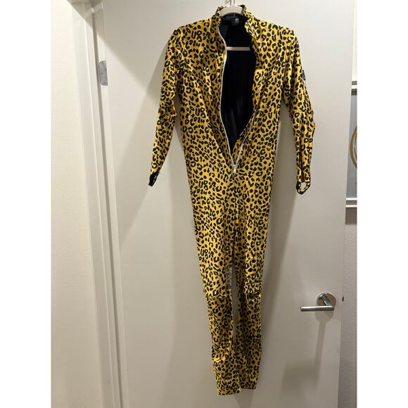 Racysuits Ski Suit in Leopard Print size S - Picture 5 of 11